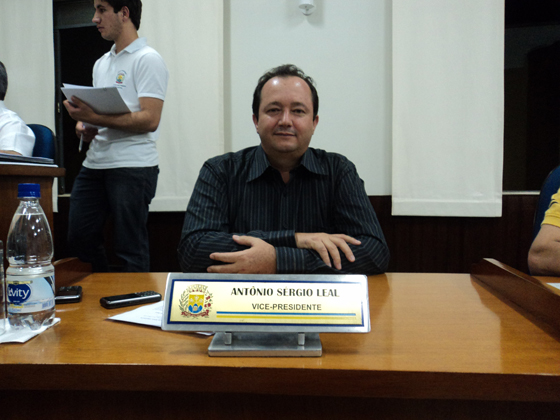 Vereador Té, vice-presidente da Casa de Leis